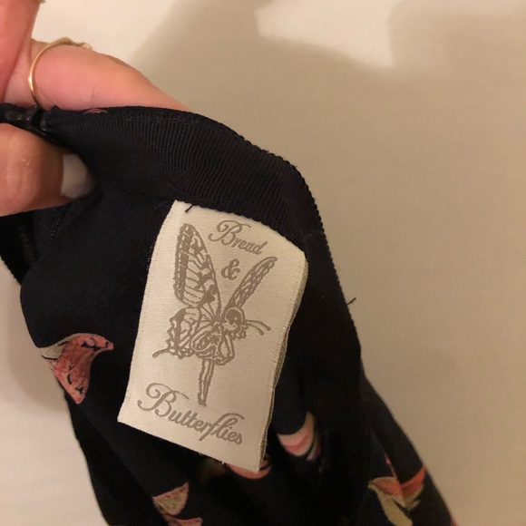 Anthropologie VTG butterfly 🦋 papaya fruit skirt - Picture 3 of 6